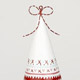 White Tree Christmas Ornament with Roger La Borde